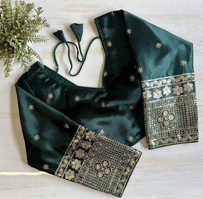 Product Image - Elegant Designer Full Sleeve Blouse - 1