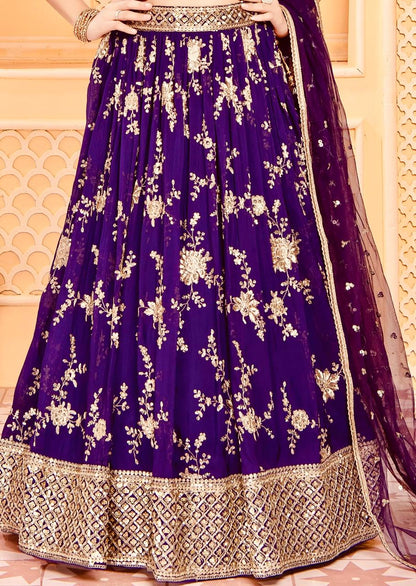 Product Image - Designer Georgette Kids Lehenga for Festive Season