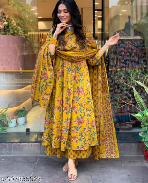 Product Image - Summer Cotton Anarkali Suits: Breathable, Stylish, and Comfortable - 3