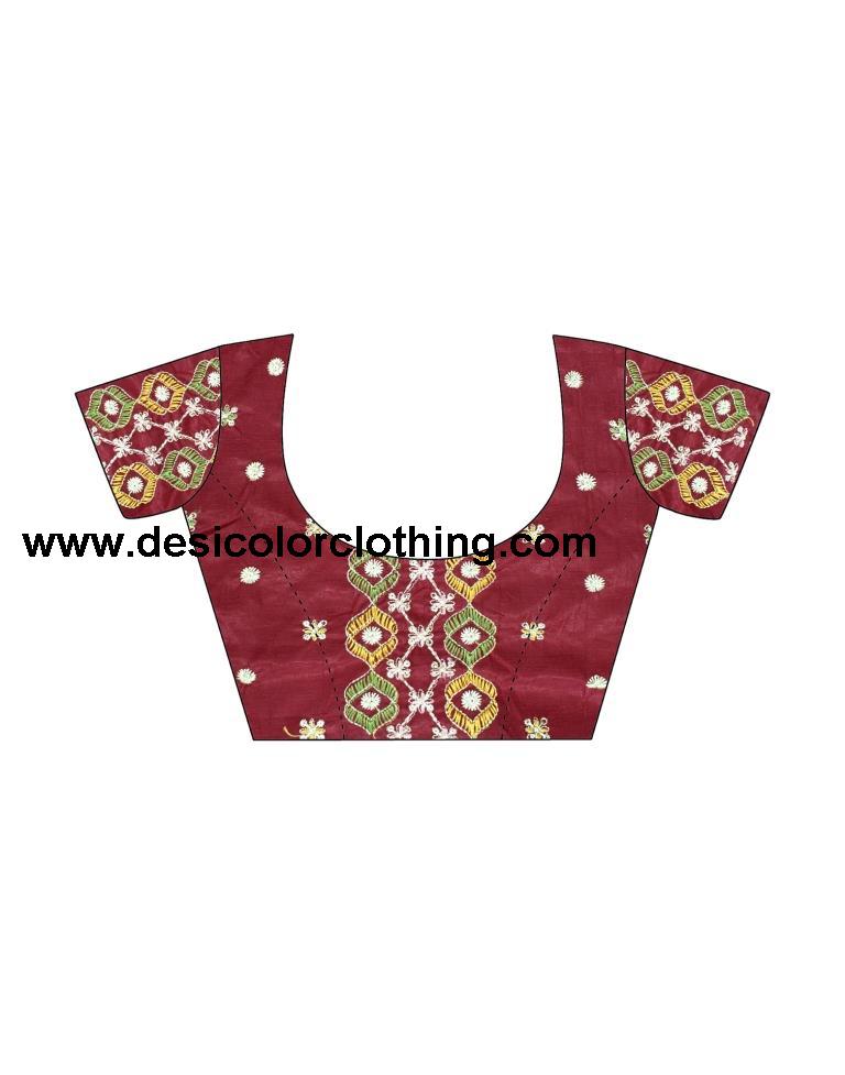 Turmeric Chiffon Bandhani Saree