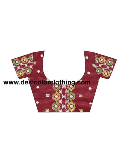 Turmeric Chiffon Bandhani Saree