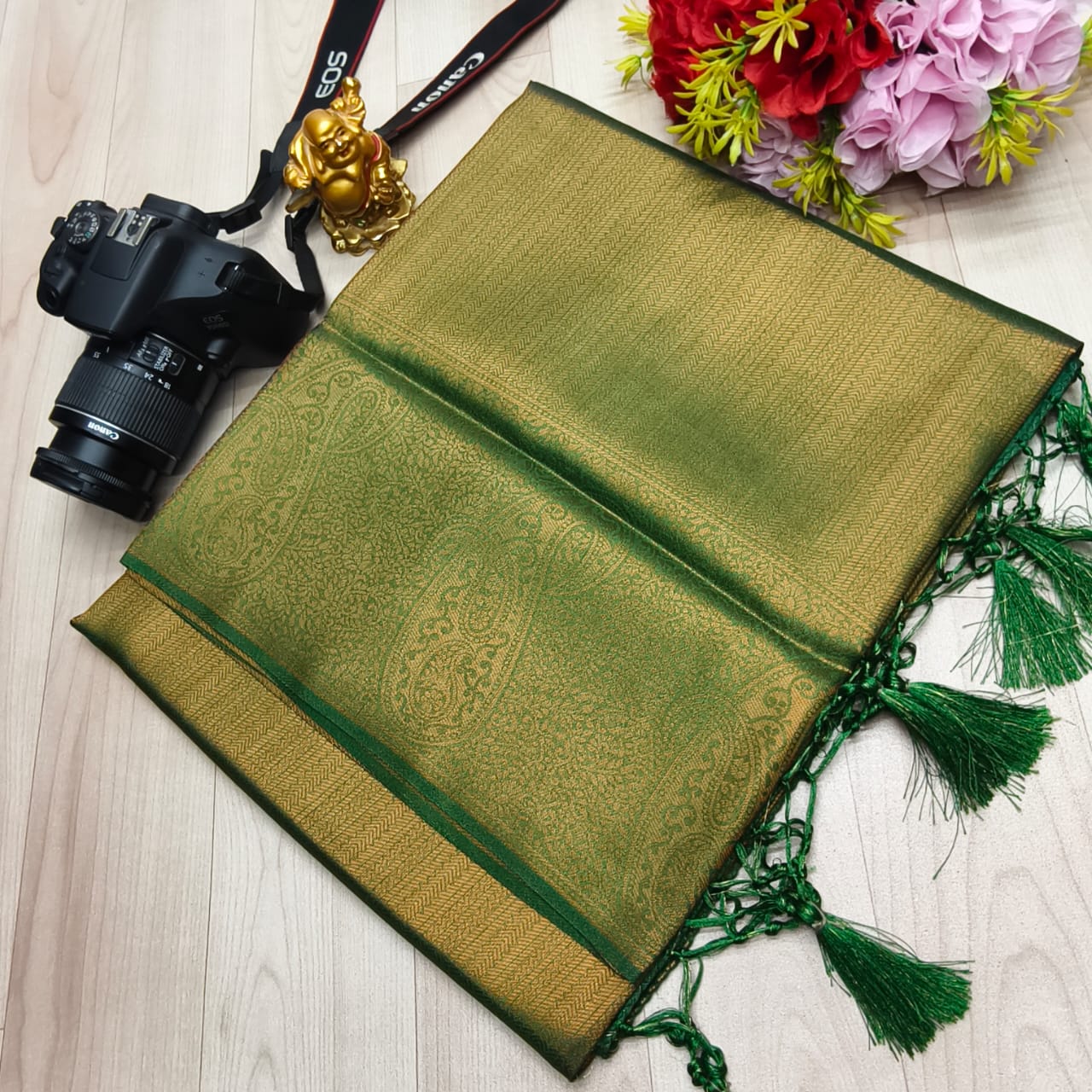 Product Image - Premium Copper Softy Silk Saree