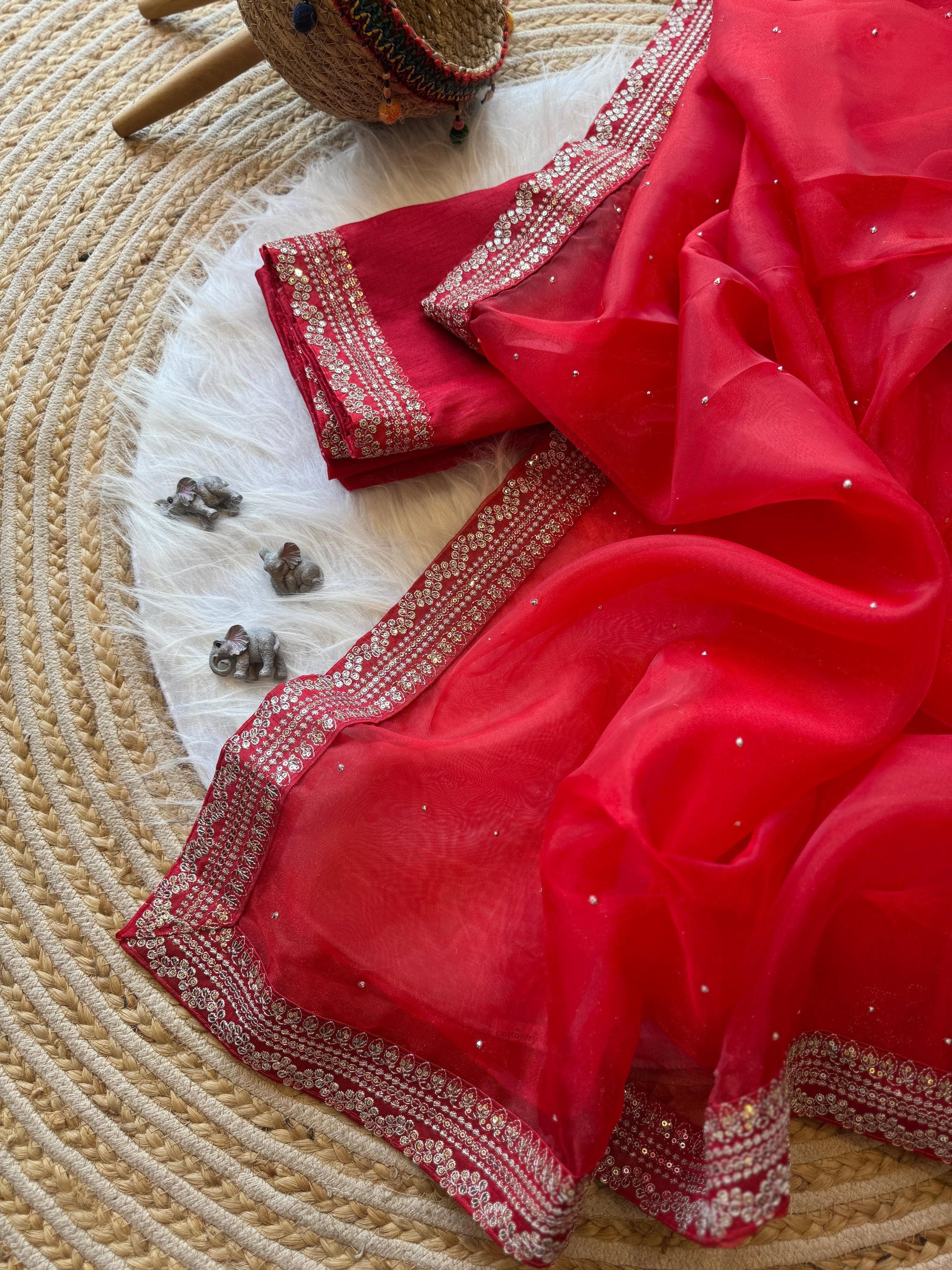 Product Image - Leela Exclusive Organza Silk Saree