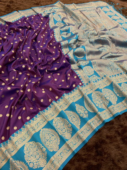 Product Image - Designer Soft Silk Paithani Saree with Zari Weaving | Festive & Wedding Wear