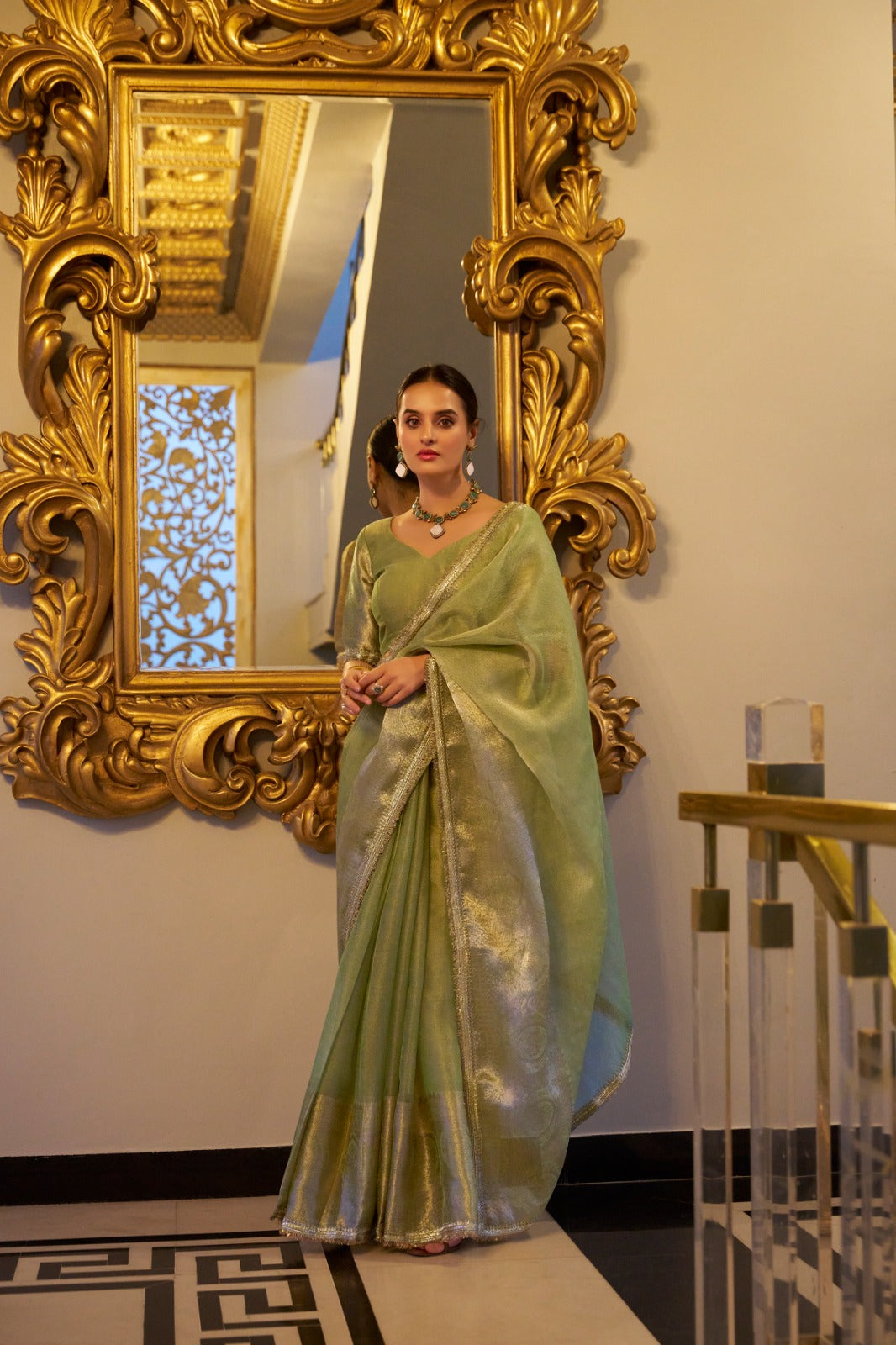 Product Image - RANI SA Shimmering Zari Designer Saree Collection