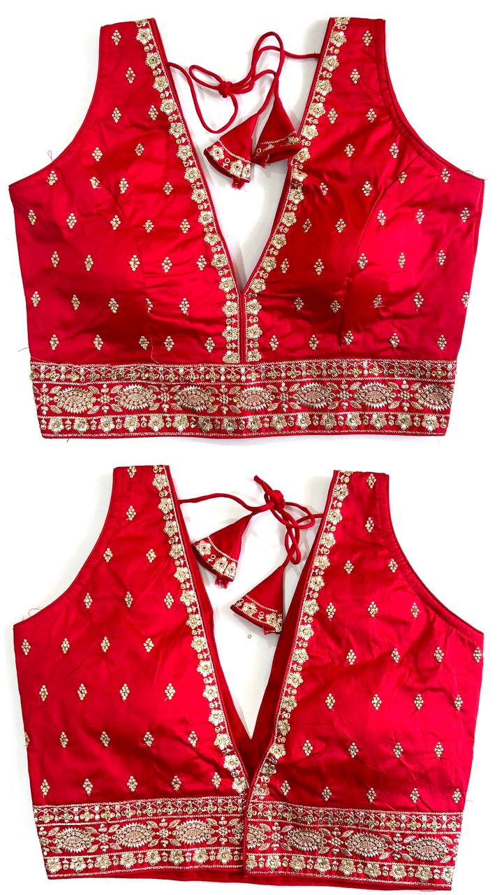 Product Image - Designer Blouse KUNJ - Ethnic Wear in Heavy Silk