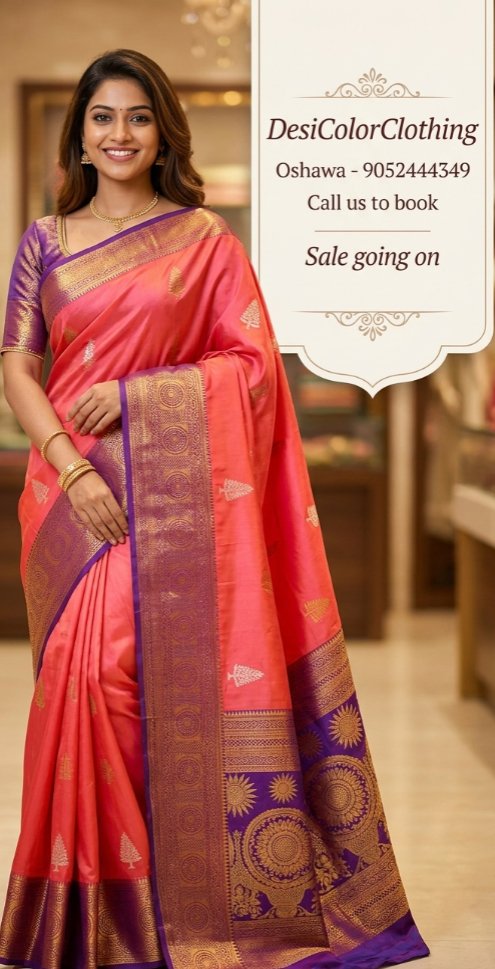 Product Image - Elegant Pink Kachipuram Pattu Sarees for Every Occasion - 1