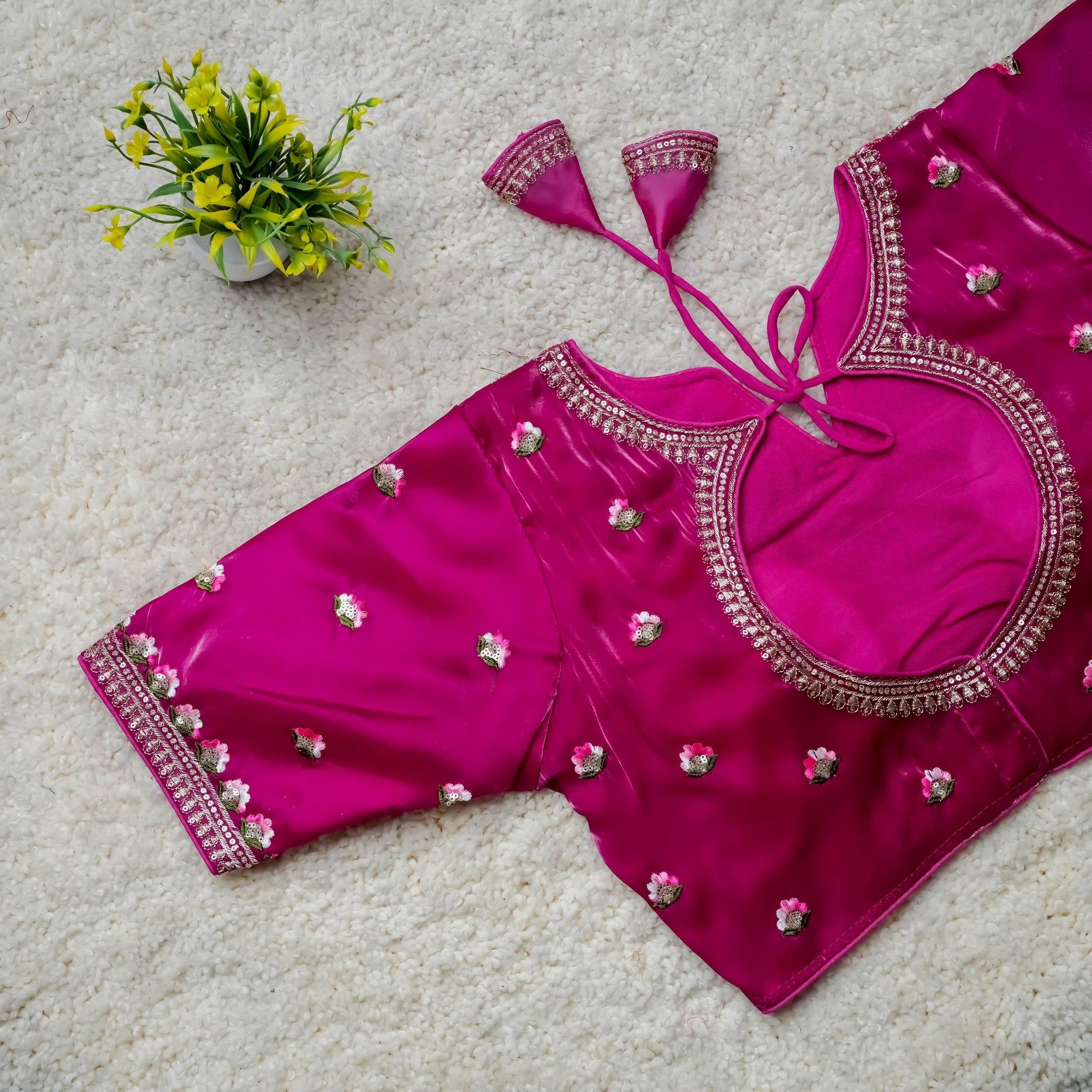 Product Image - Designer Festival Wear Embroidered Blouse