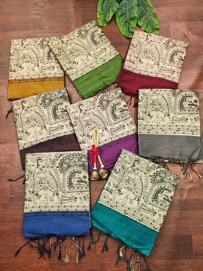 Product Image - Designer Saree in Soft Khadi Raw Silk