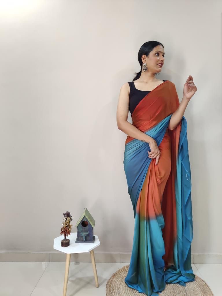 Product Image - Shop beautiful Ready-Made Sarees in Canada at DesiColorClothing. - 6