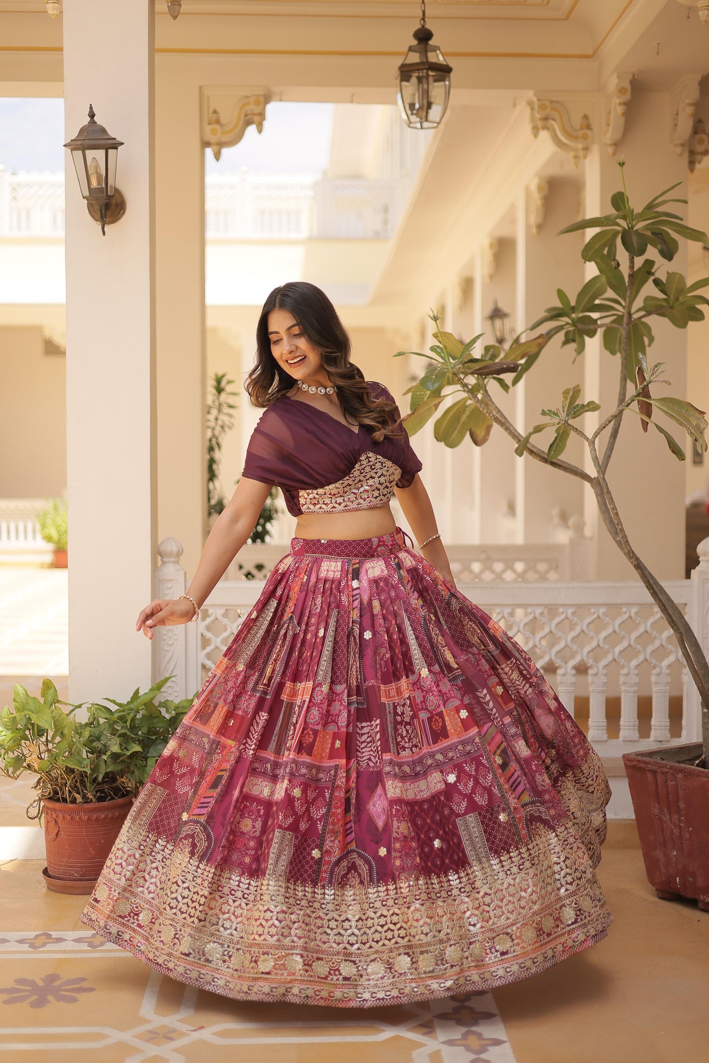 Product Image - Designer Lehenga Choli - Ethnic Wear for Festive Occasions
