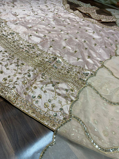 Product Image - Exclusive Lehenga Collection: Designer Silk Lehenga with Georgette Dupatta