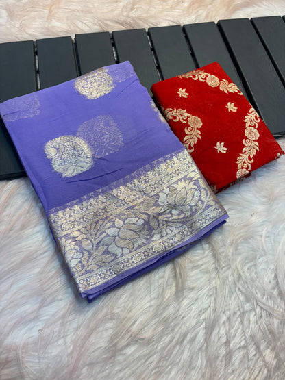 Product Image - Viscose Georgette Saree