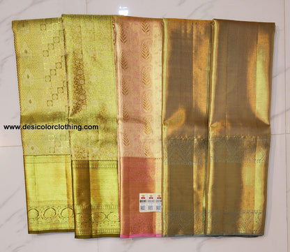kanchipuram pure pattu handloom silk saree*