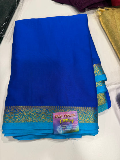 Elegant Mysore Silk Sarees for Every Occasion DesiColorClothing