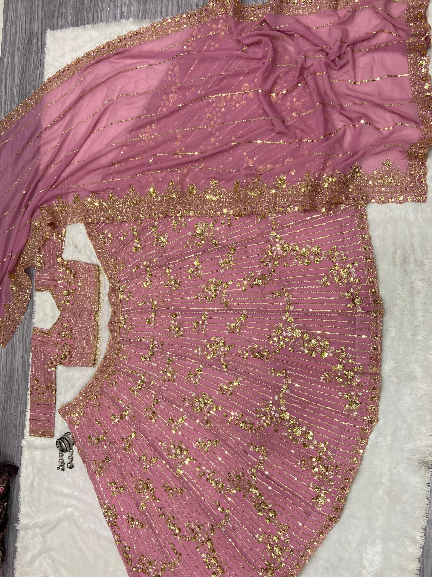 Product Image - Elegant Designer Lehenga - Premium Faux Georgette Collection