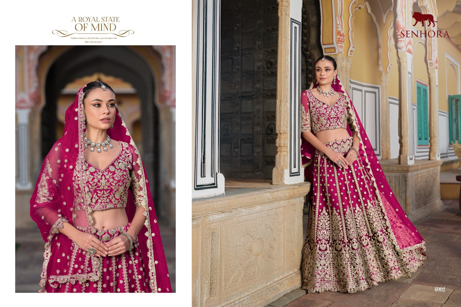 Product Image - Senhora Sangam Premium Wedding Lehenga Collection