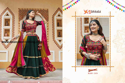 ShubhKala - New Navratri 2024 Festival Wear Chaniya Choli Collection