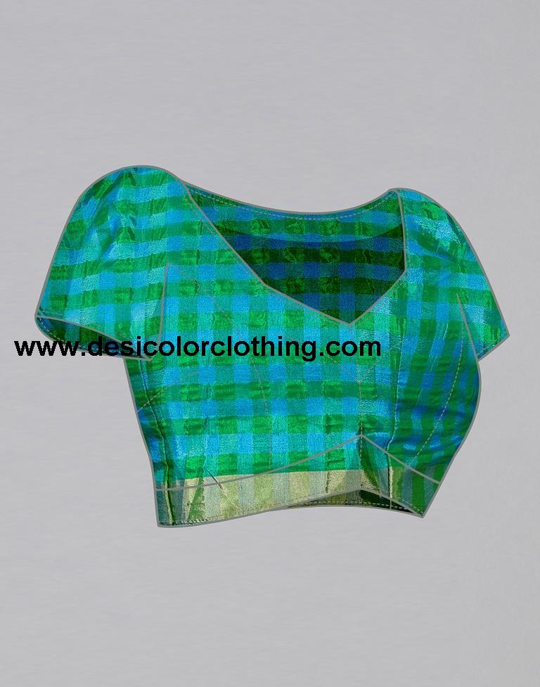 Blue Silk Saree