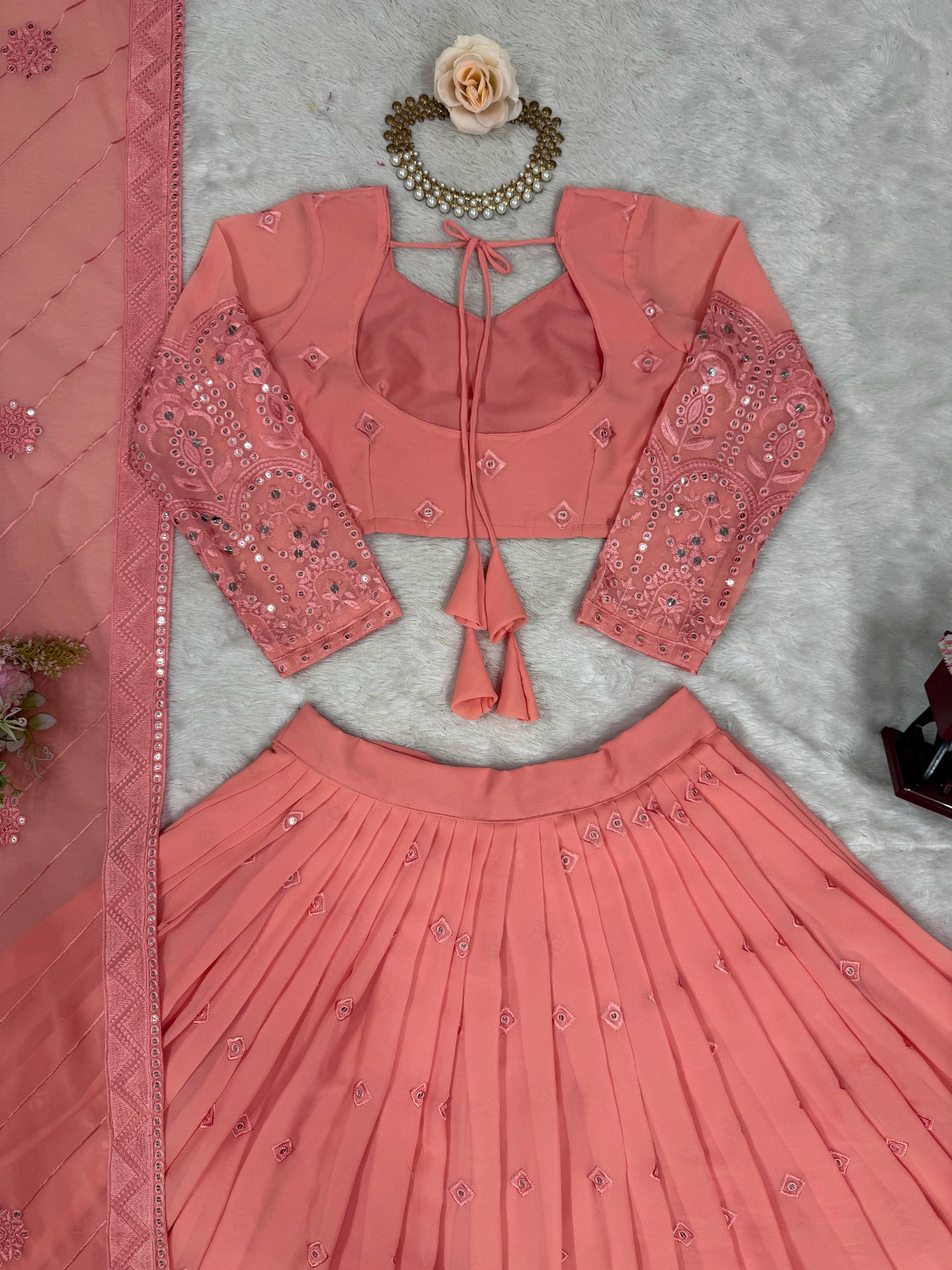 Product Image - QRC Series Designer Georgette Saree