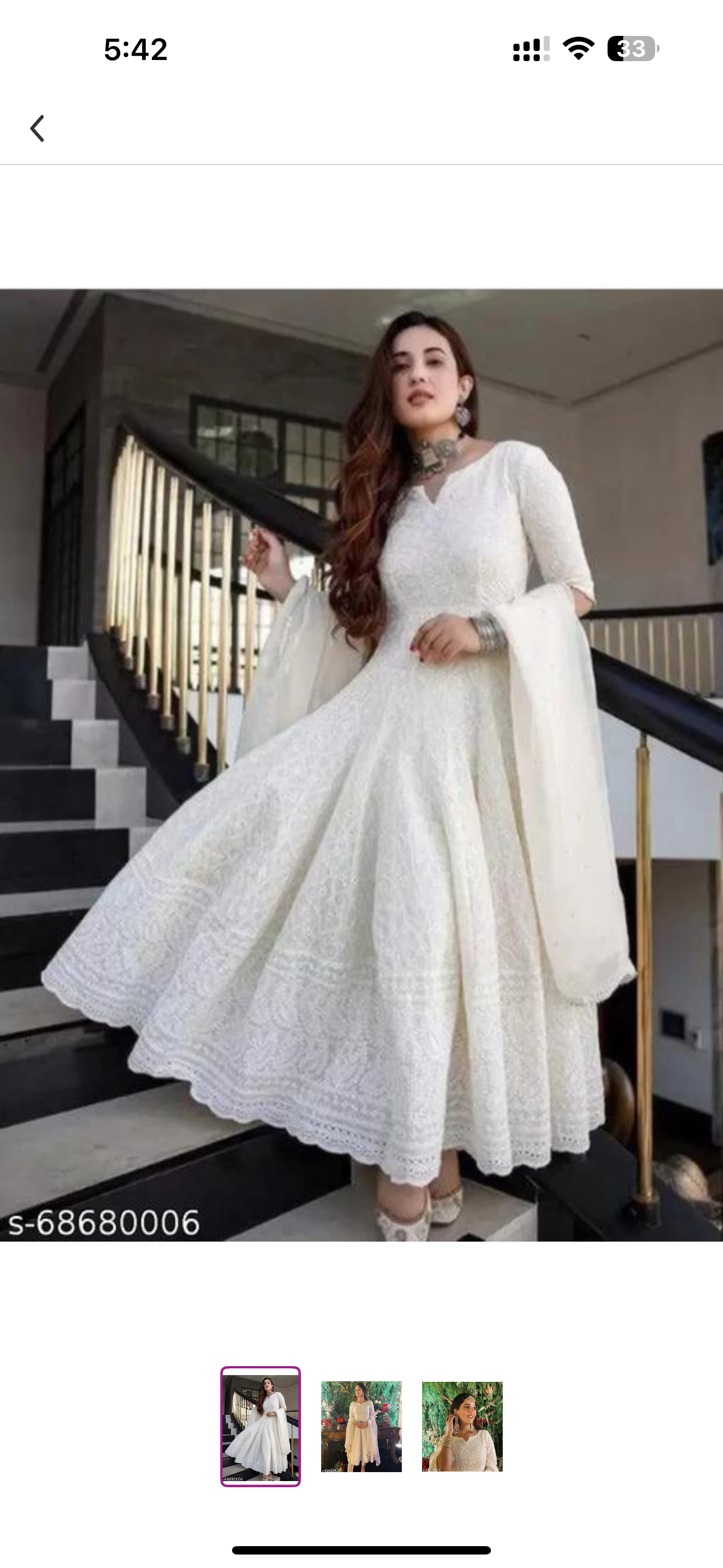 White Anarkali Suits – Elegant Designer Collection