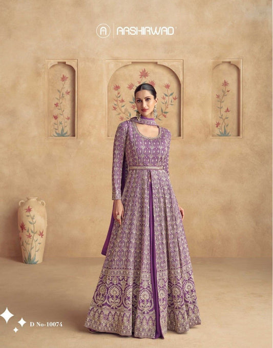 Product Image - Exquisite Designer Georgette Sarees | Festive & Wedding Wear