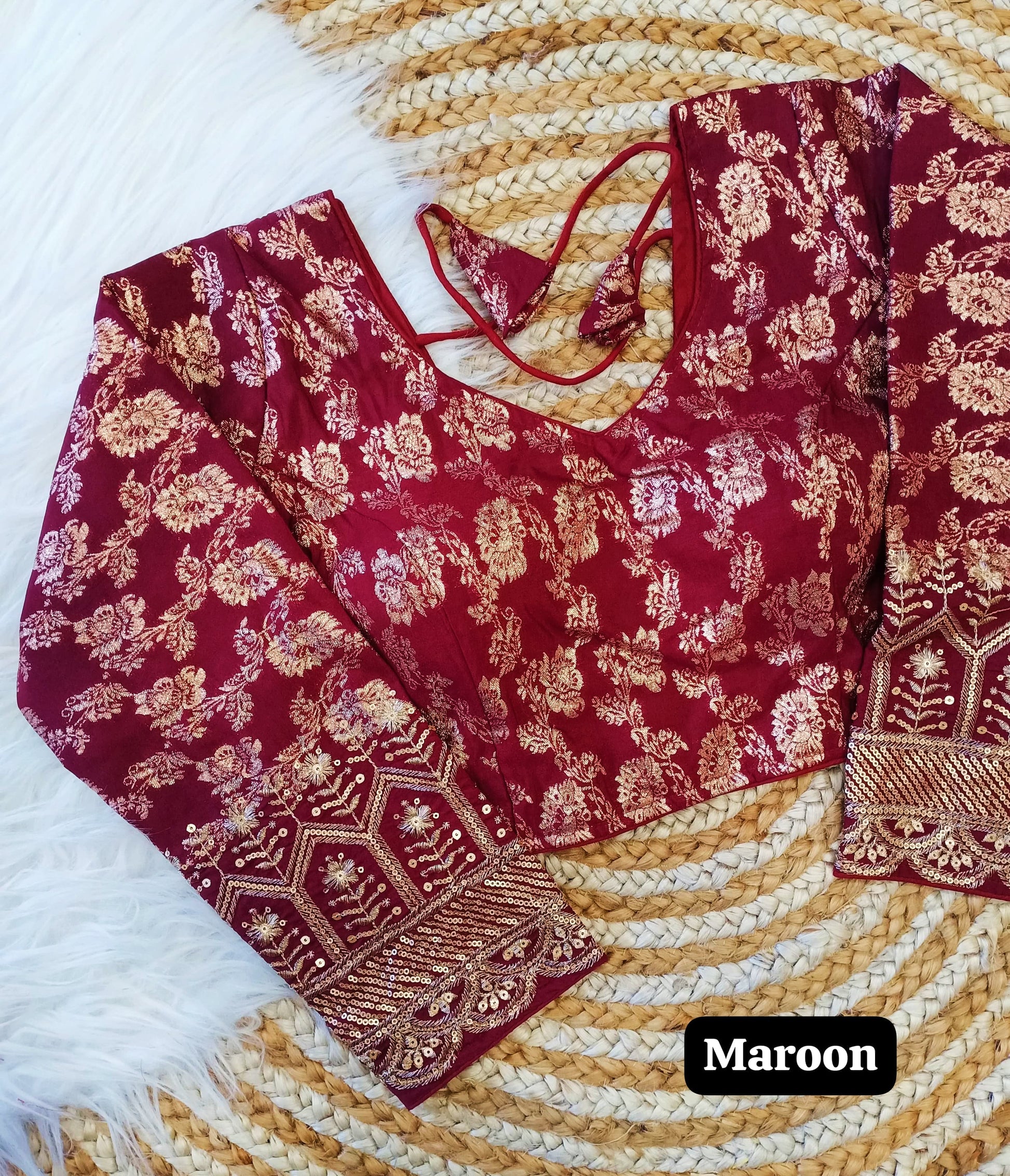 Product Image - Designer Georgette Wedding Saree - Ethnic Wear for Festive Occasions
