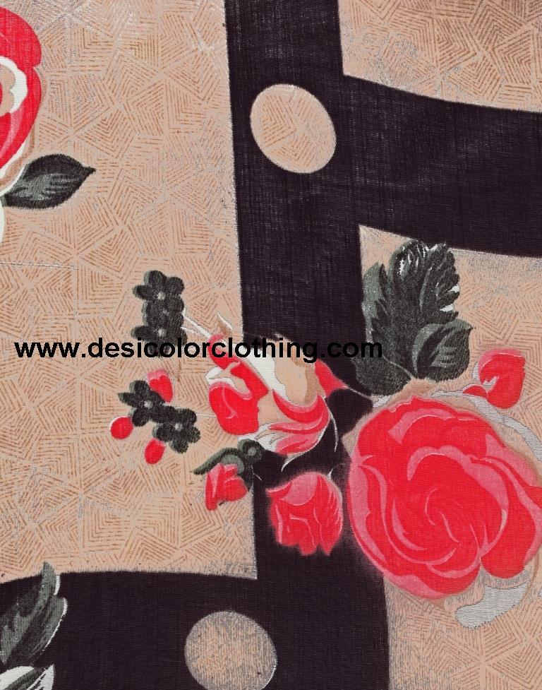 Printed Unstitched Salwar Suit Material