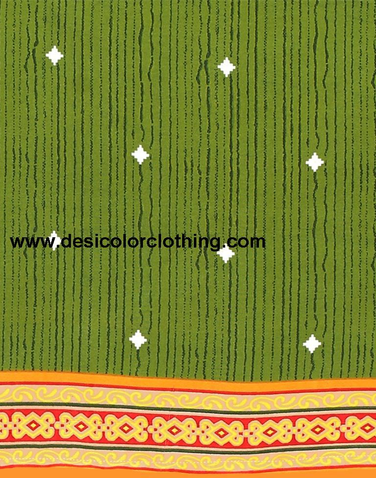 Printed Polyester Unstitched Salwar Suit Material