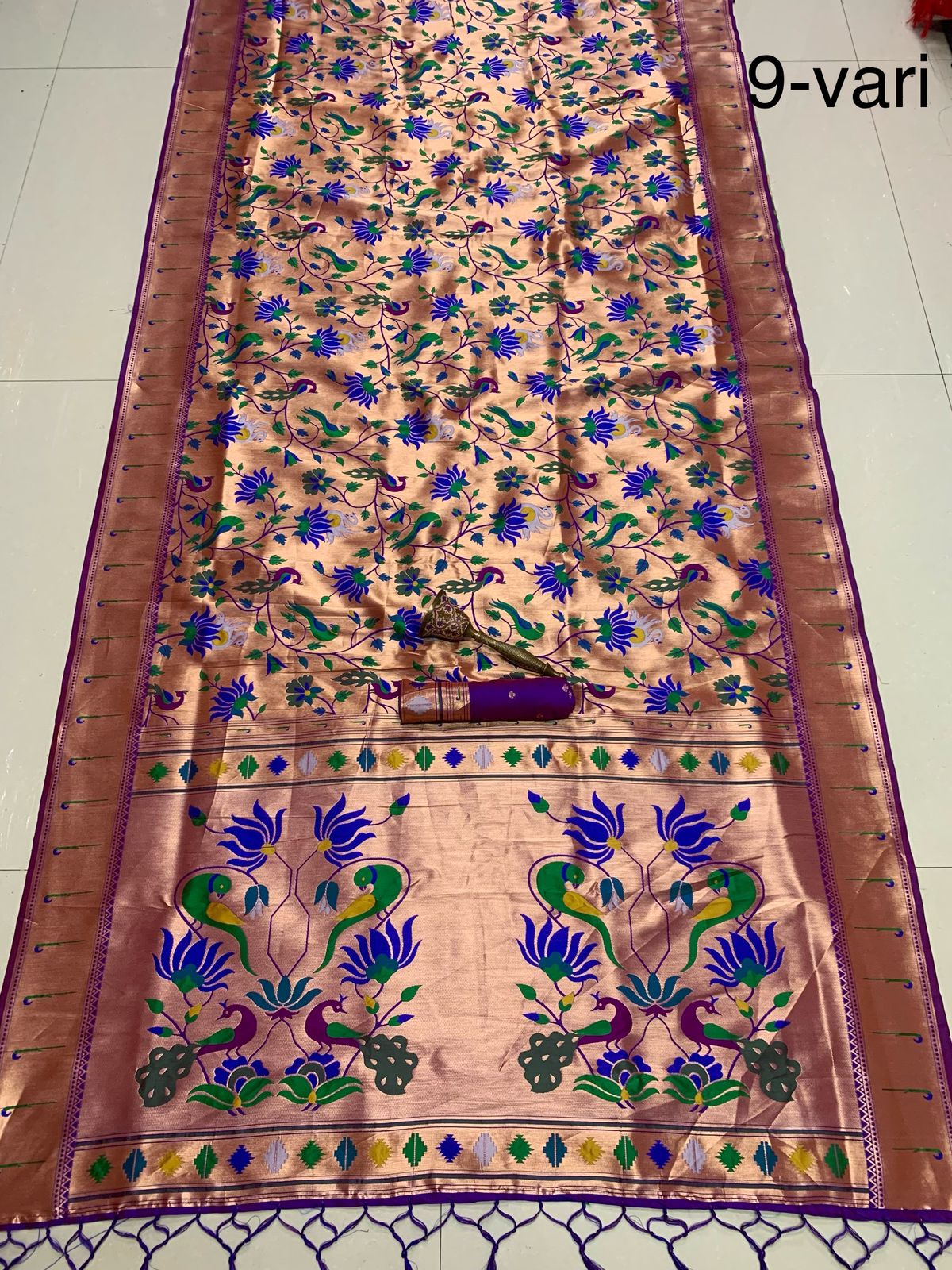 Product Image - Designer Silk Saree - Pure Kanchivram Pethani Exclusive