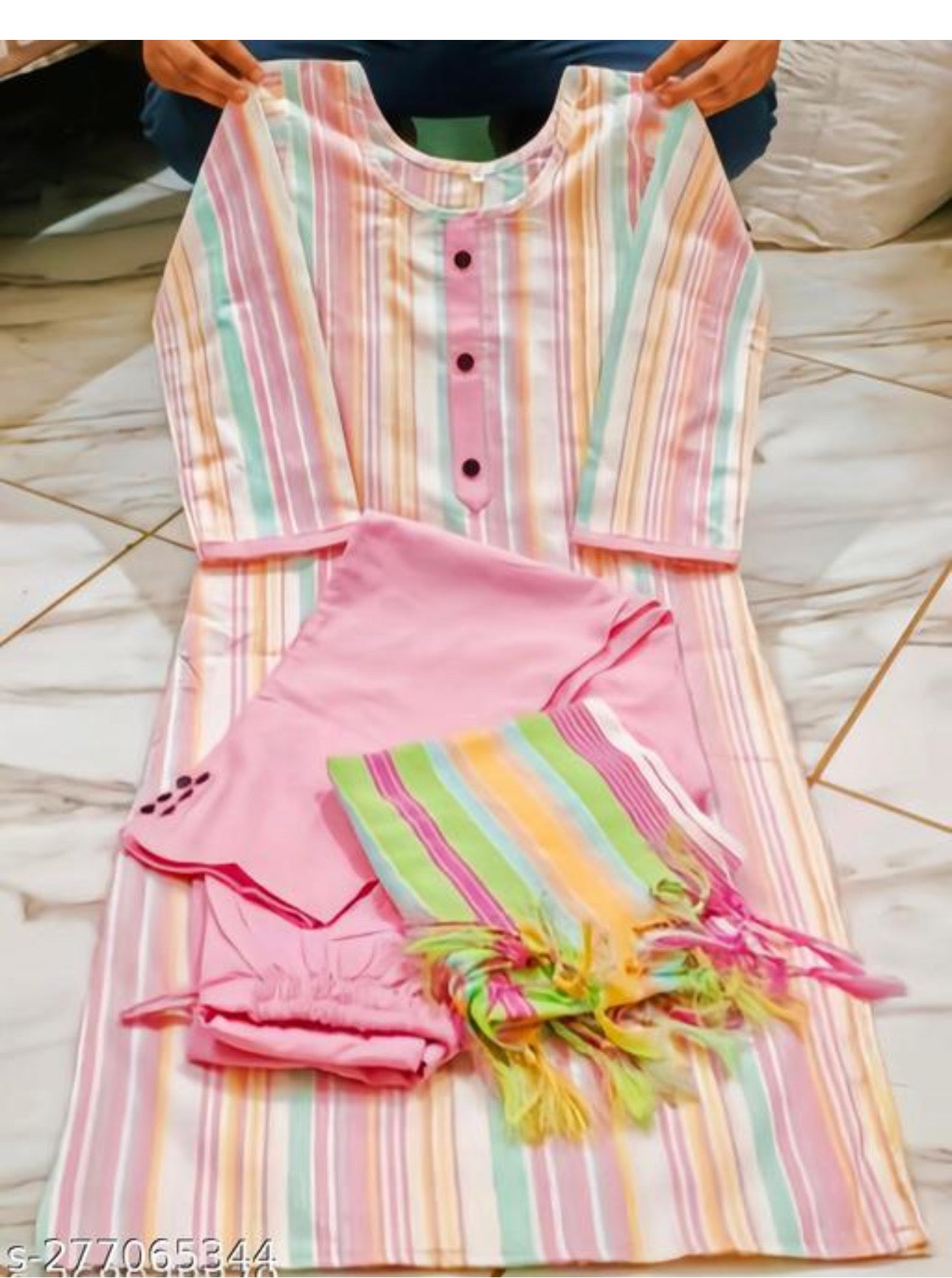 Product Image - Premium Cotton Suits for Effortless Style - 1