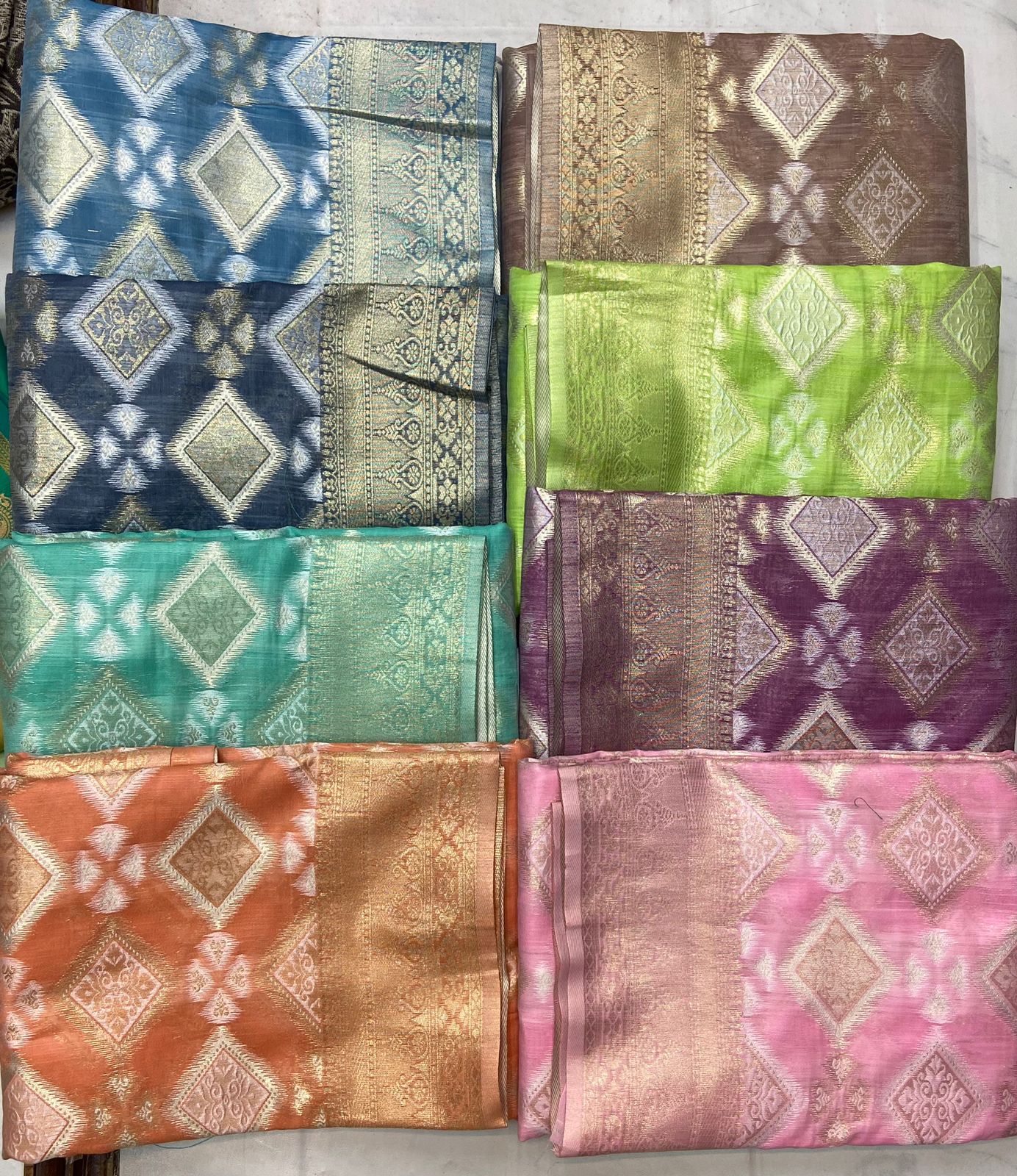 Product Image - Designer Pure Cotton Saree with Heavy Weaving Work – Ethnic & Festive Wear