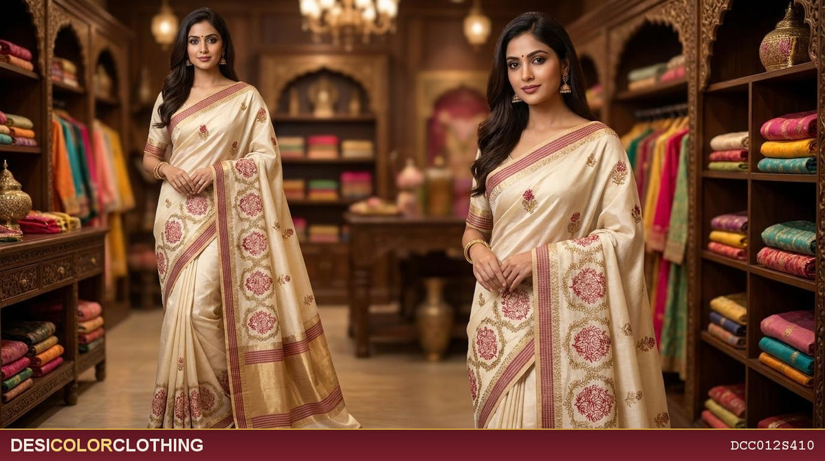Product Image - Triditional embroidery sarees for special  party's - 2