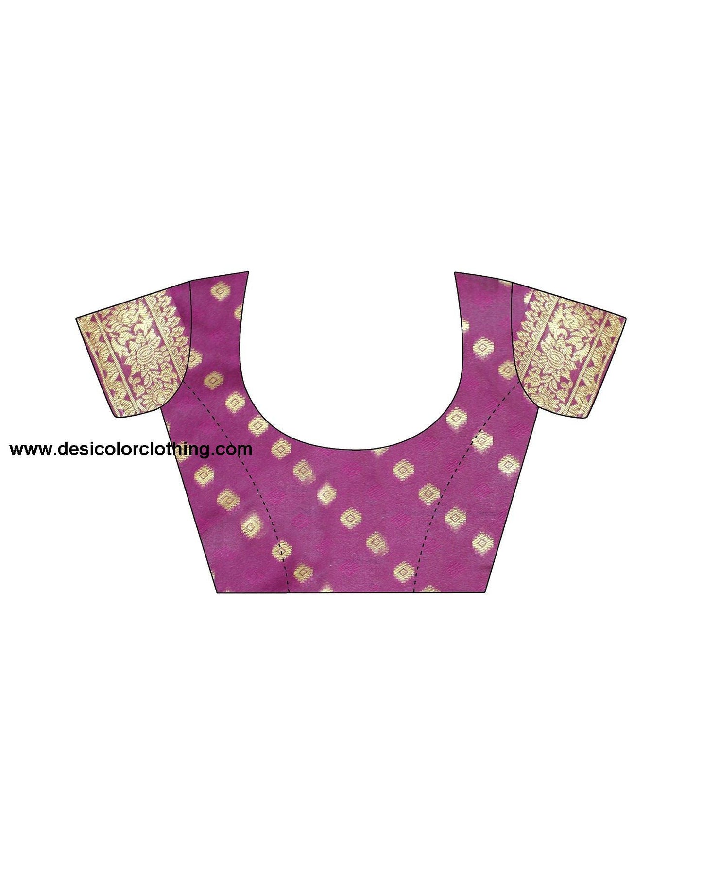 Wine Jacquard Silk Saree