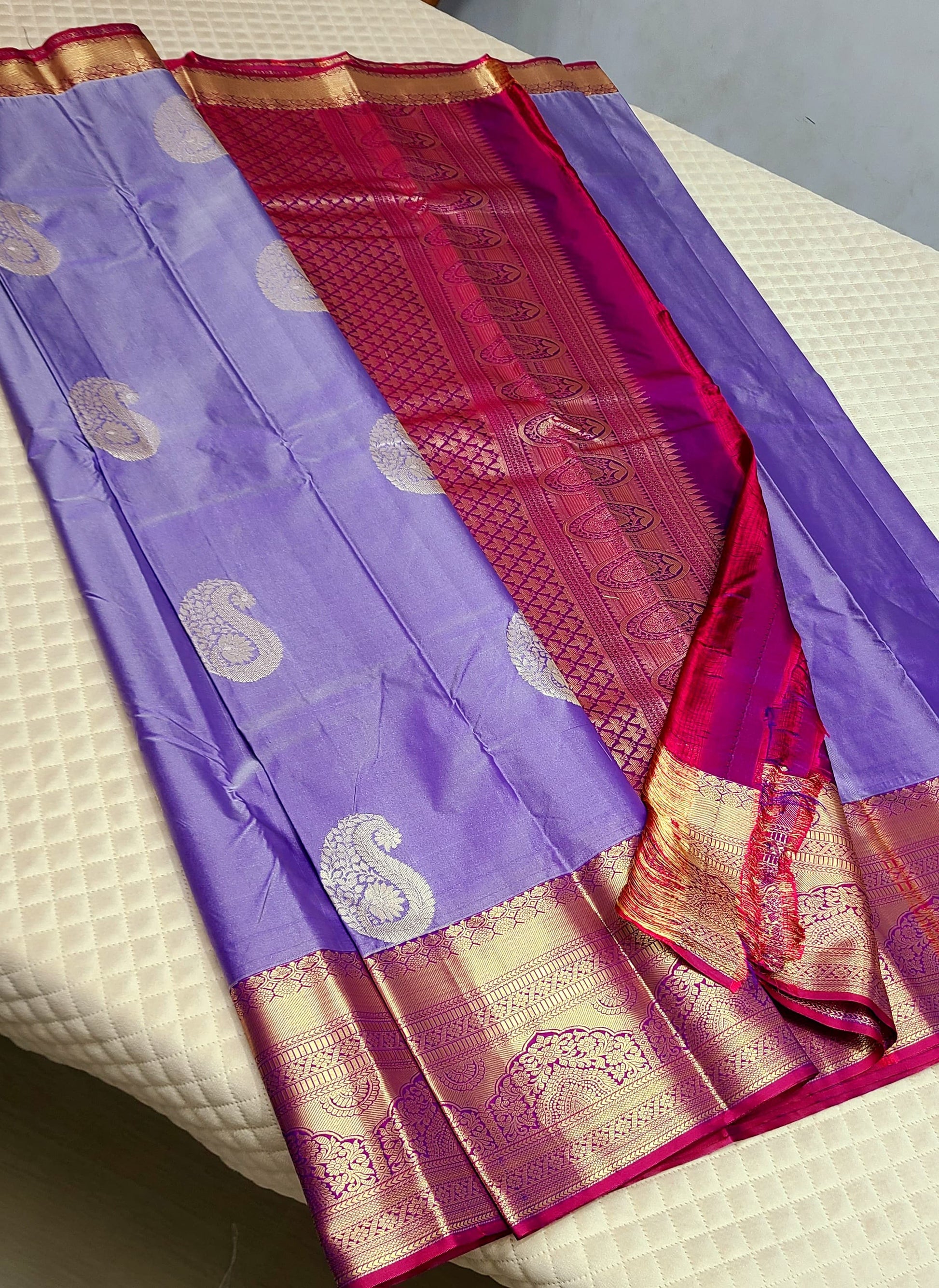 Product Image - Kanchipuram Classic Pattern Silk Sarees