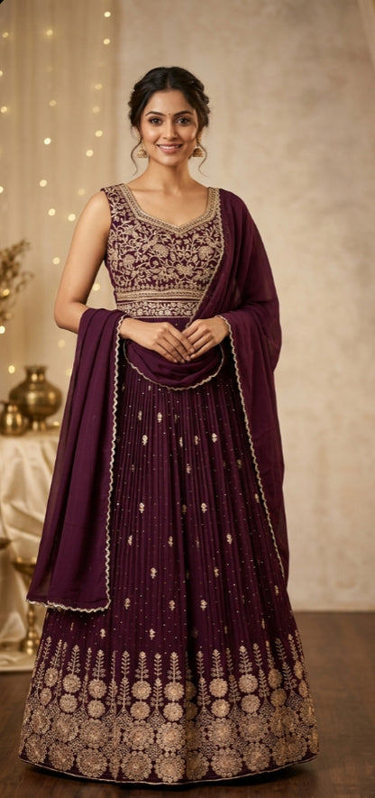 Product Image - Elegant Designer Fully Stitched Lehengas - 1