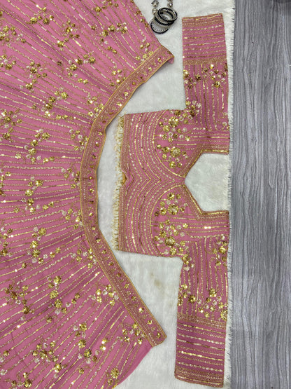Product Image - Elegant Designer Lehenga - Premium Faux Georgette Collection
