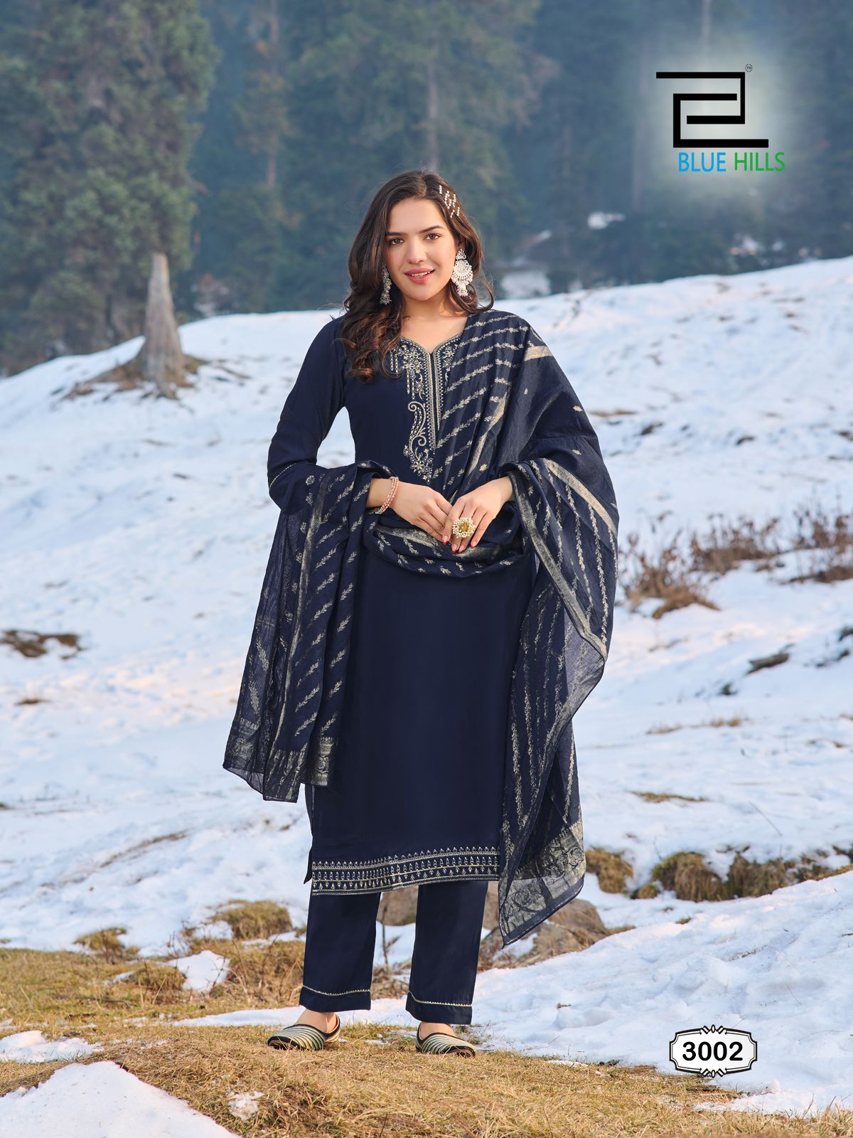 Product Image - JHANVI Vol 3 Designer Saree - Georgette Fabric, Festive Wear, Wedding Saree