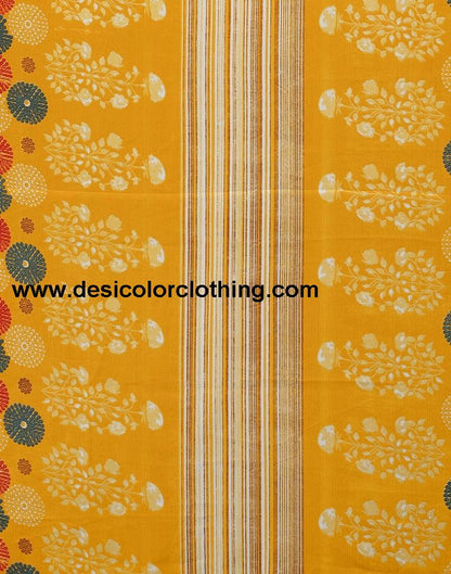 Printed Unstitched Salwar Suit Material