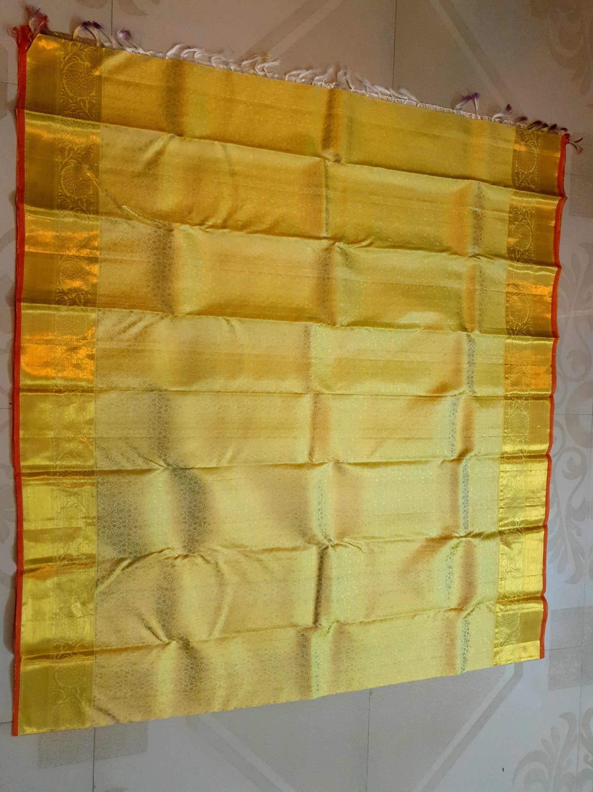 Product Image - 2G Pure Kanjivaram Silk Saree with Gold Zari Weaves