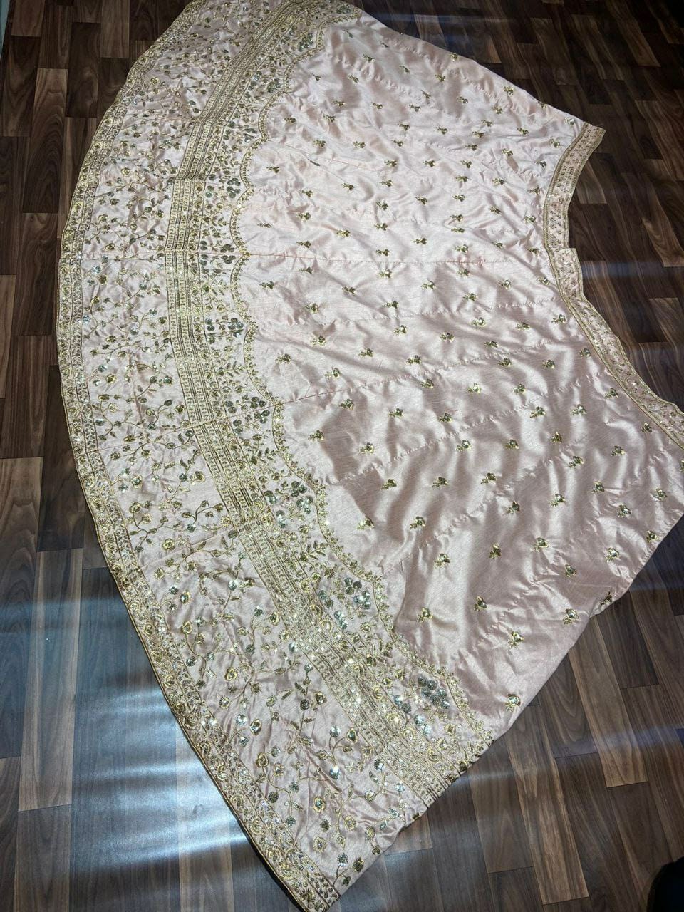 Product Image - Exclusive Lehenga Collection: Designer Silk Lehenga with Georgette Dupatta