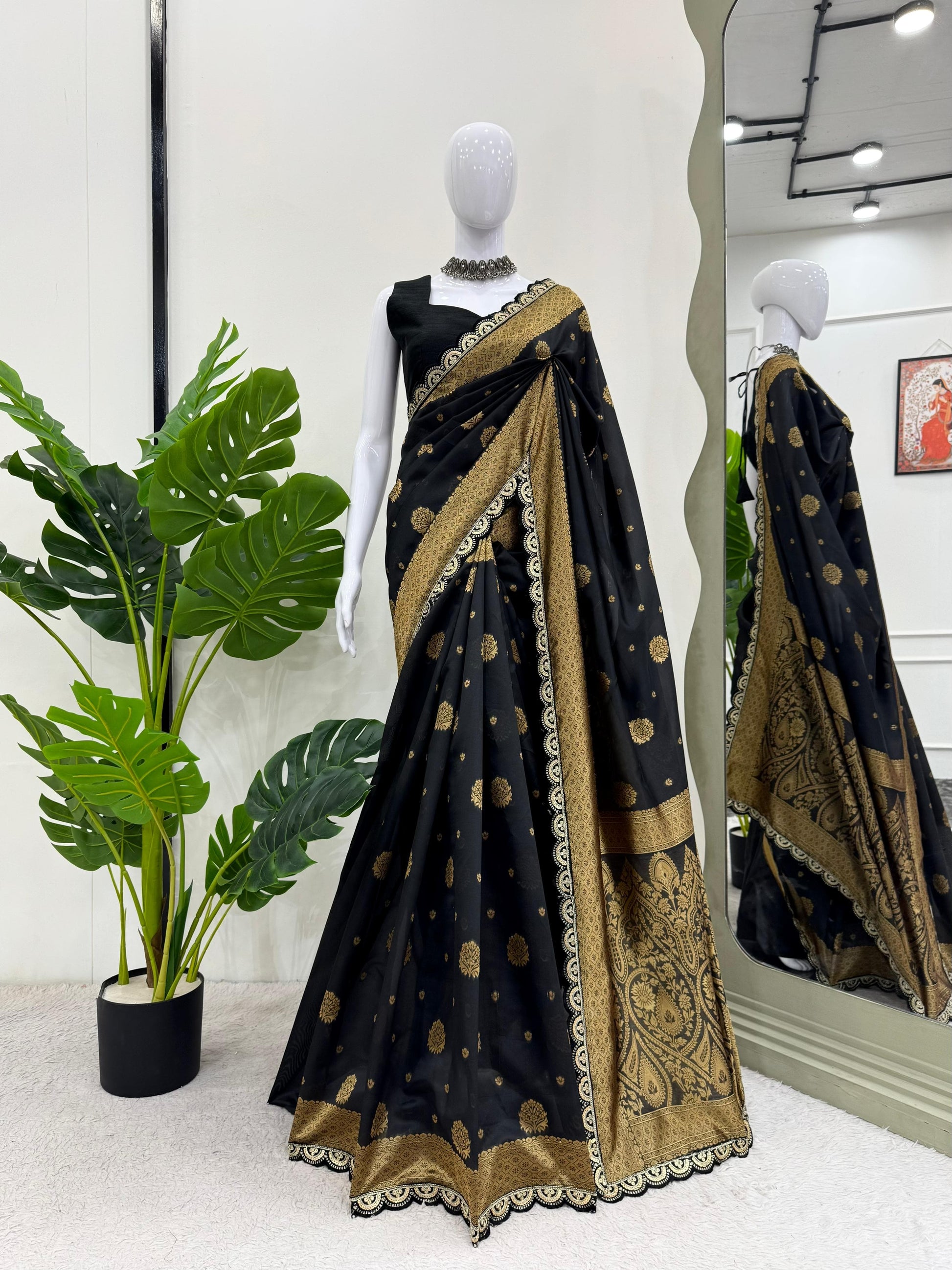 Product Image - Exquisite Designer Saree in Elegant Kota Silk