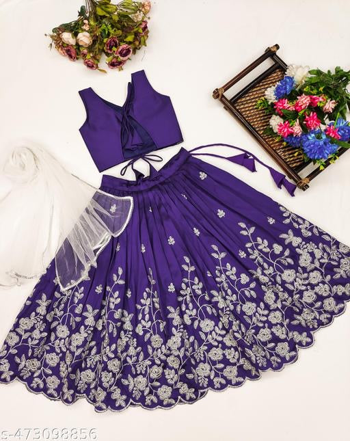 Product Image - Designer Kids Lehengas: Trendy Ethnic Wear for Girls - 5
