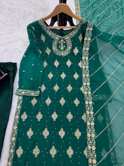 Product Image - Designer Georgette Ethnic Wear | 5813 Series Festive Attire