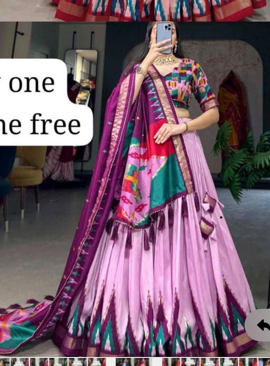 Product Image - Elegant Traditional Lehengas with Digital Print - 1