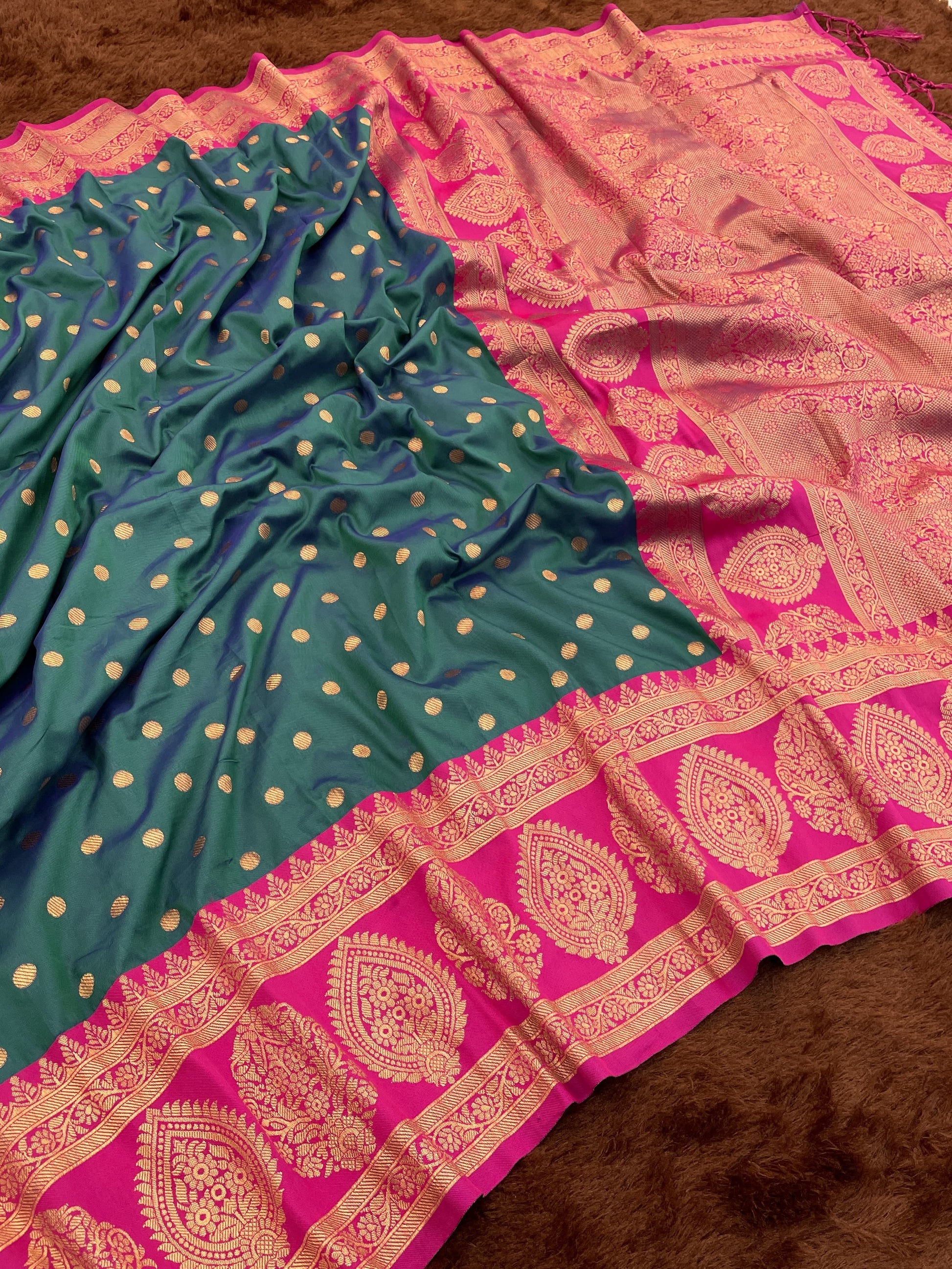 Product Image - Designer Soft Silk Paithani Saree with Zari Weaving | Festive & Wedding Wear