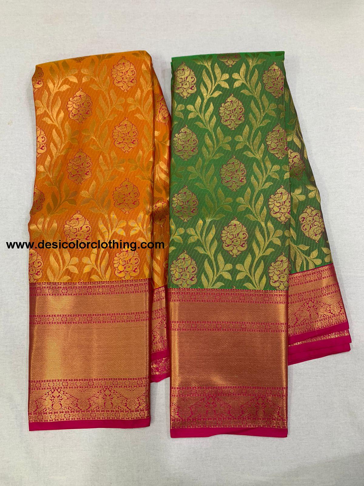 Kachipuram pattu saree