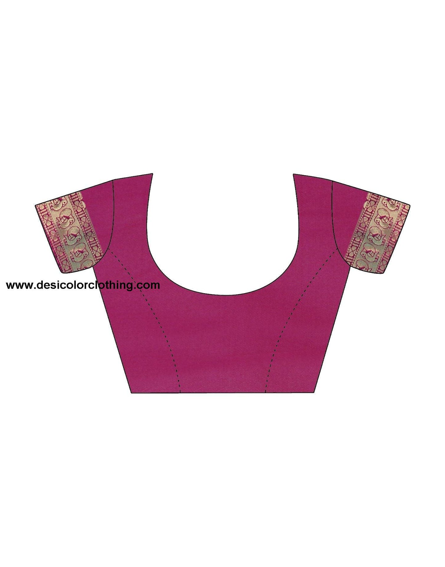 Wine Jacquard Silk Saree