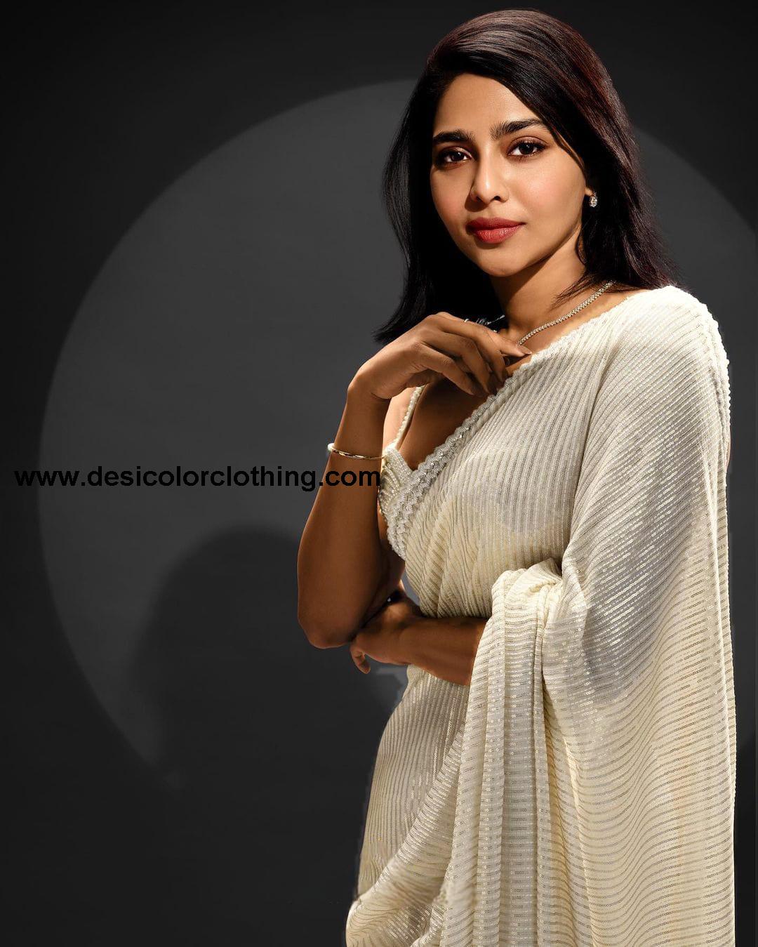 Bollywood Blockbuster Sequins Design Georgette Saree