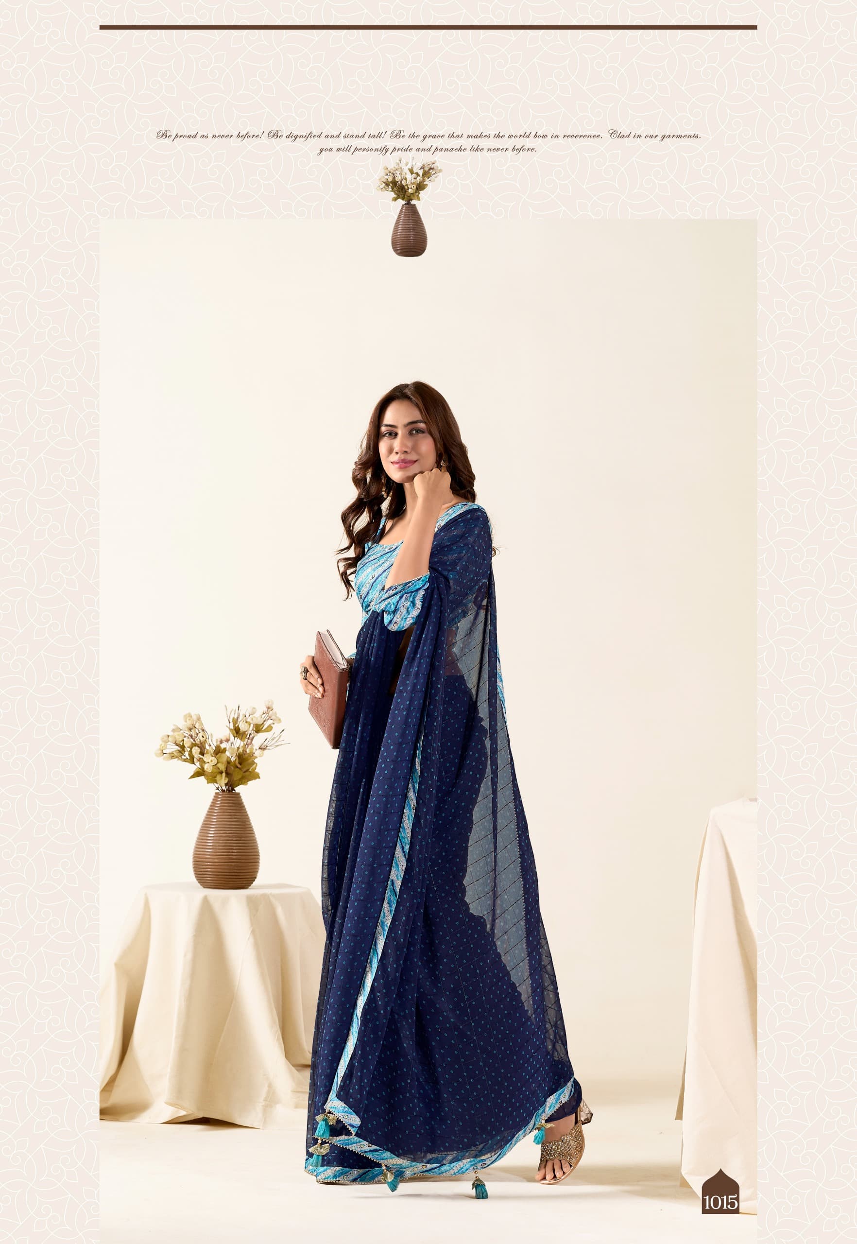Product Image - Designer Georgette Saree: Perfect for Festive & Wedding Occasions